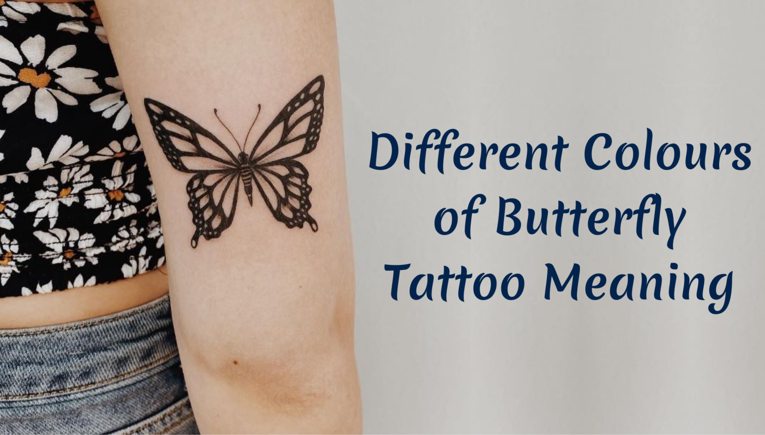 Different Colors Of Butterfly Tattoo Meaning And Symbolism