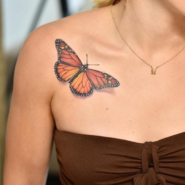 Monarch Butterfly Tattoo Meaning