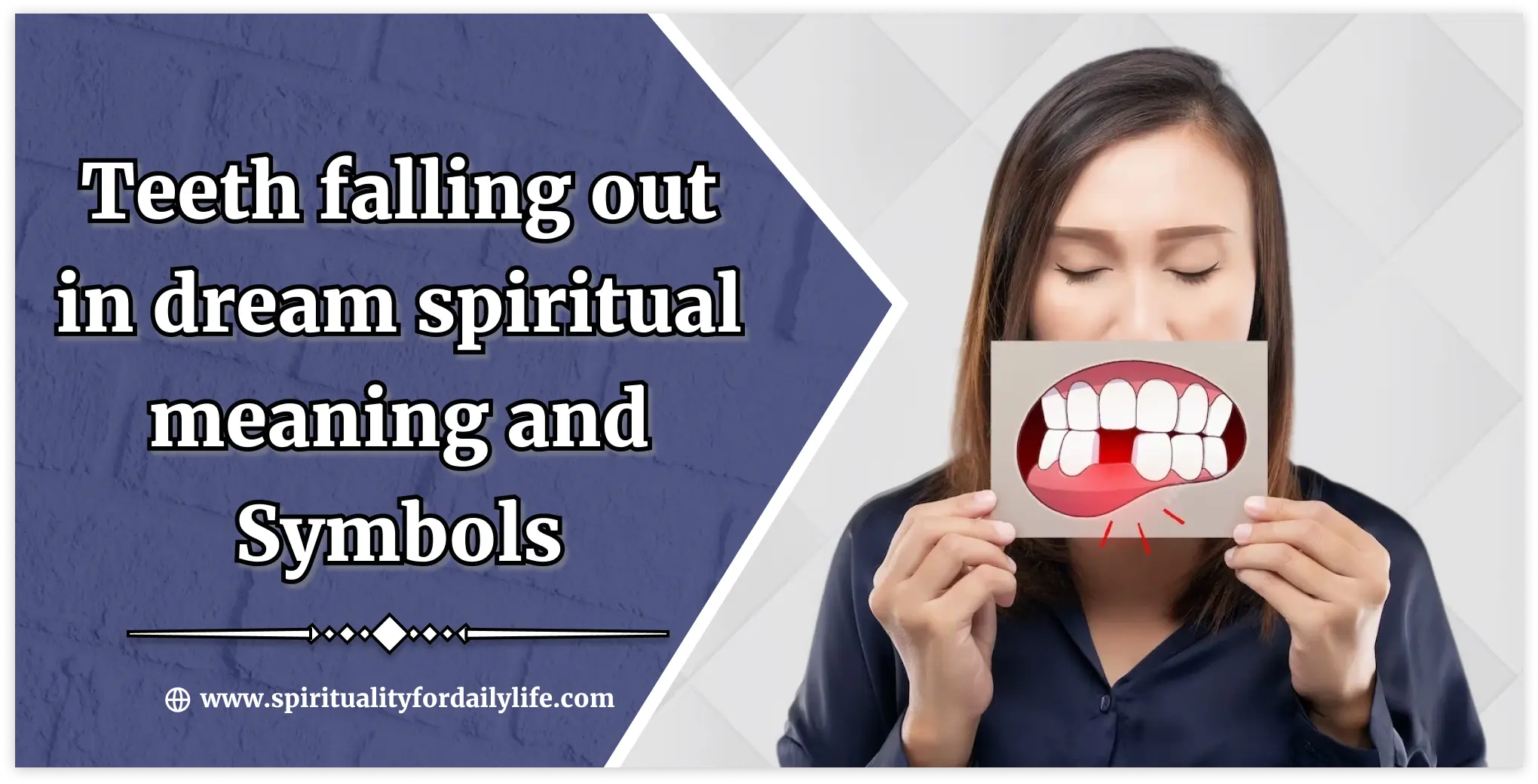 Teeth falling out in dream spiritual meaning and Symbols