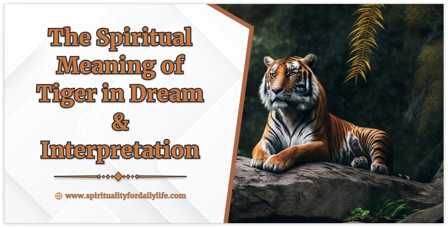 The Spiritual Meaning of Tiger in Dream, Interpretation & Power